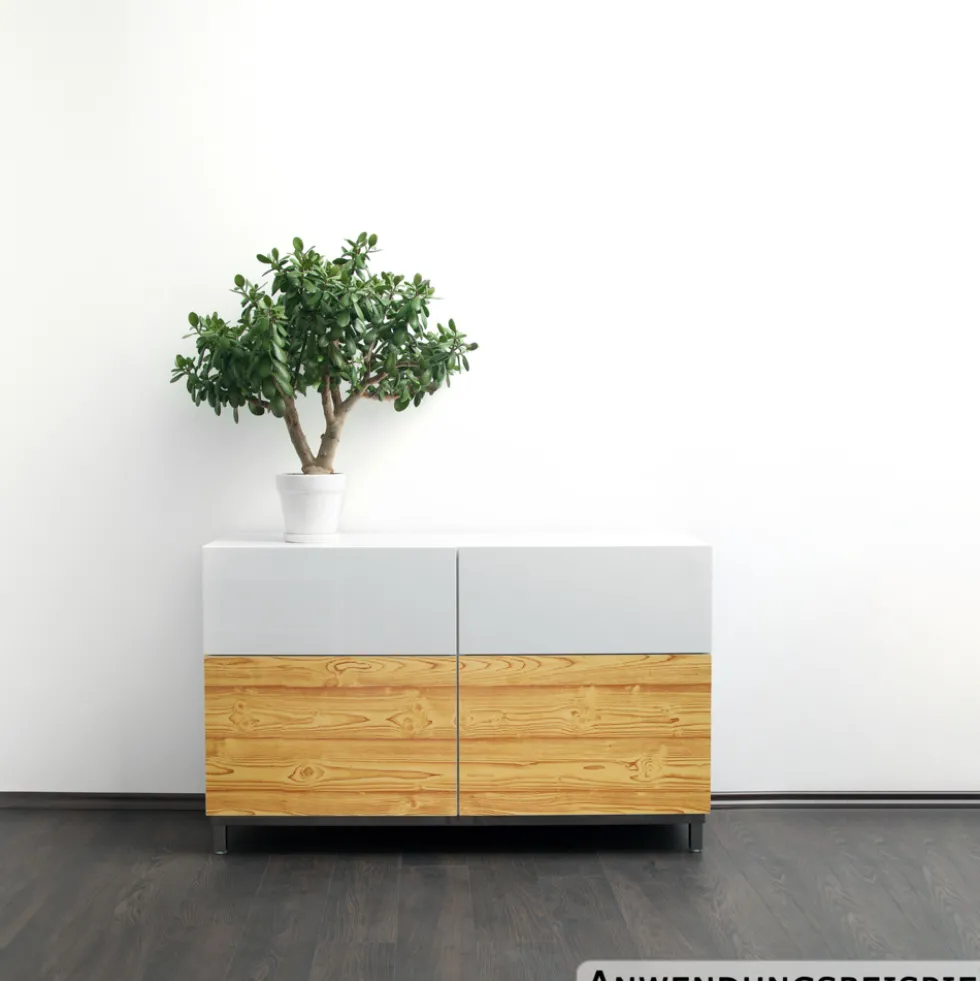 Klebefolie 200x45cm Holz Kiefer hell Dekofolie Selbstklebefolie Möbelfolie