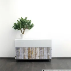 Klebefolie 200 x 45 cm mit Altholzmotiv