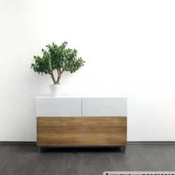 Klebefolie 200 x 45 cm mit grauem Eichenmotiv