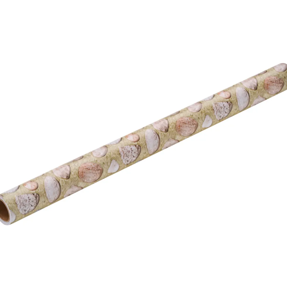 Klebefolie 200 x 45 cm mit Kieselmotiv