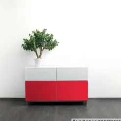 Klebefolie 200x45cm rot uni Dekofolie Selbstklebefolie Möbelfolie