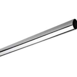 Kleiderstange oval 840 mm aus Stahl verchromt