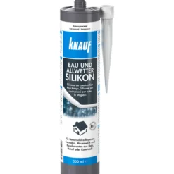 Knauf Bau-Silikon 300 ml transparent