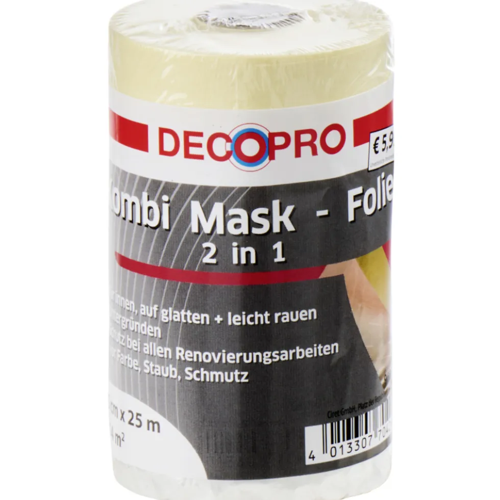 Kombi-Mask Abdeckfolie 55 cm x 25 m