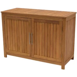 Konsolenschrank 120 x 50 x 85 cm Eukalyptus geölt