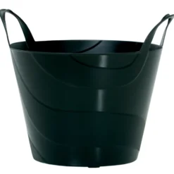 Korb Billy in Schwarz Ø 423 mm aus Kunststoff