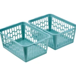 Körbchen 2er-Set groß 36,5 x 25,5 x 15,5 cm, sortiert