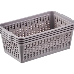 Körbchen 4er-Set klein 25,5 x 15 x 10,5 cm, sortiert