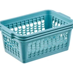 Körbchen 3er-Set mittel 30 x 20 x 13 cm, sortiert
