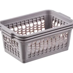 Körbchen 3er-Set mittel 30 x 20 x 13 cm, sortiert