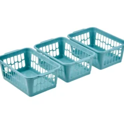 Körbchen 3er-Set mittel 30 x 20 x 13 cm, sortiert