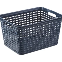 Körbchen groß Rattan-Optik 39 x 29 x 22 cm, sortiert