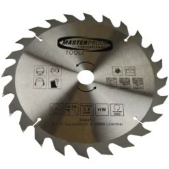 Kreissägeblatt Ø 300 mm mit 24 gehärteten Zähnen