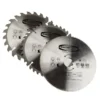 Kreissägeblatt-Set Ø 185 mm 3-teilig