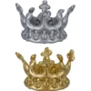 Krone aufblasbar 23 x15,5 cm aus PVC in Gold oder Silber