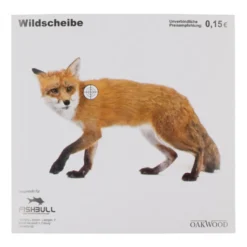 Kugelfang-Zielscheiben 14 x 14 cm Tiermotive 50 Stück