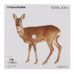 Kugelfang-Zielscheiben 14 x 14 cm Tiermotive 50 Stück