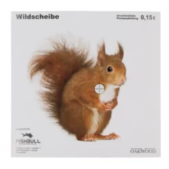 Kugelfang-Zielscheiben 14 x 14 cm Tiermotive 50 Stück