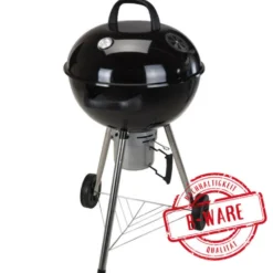 Kugelgrill fahrbar schwarz 53 cm - B-Ware