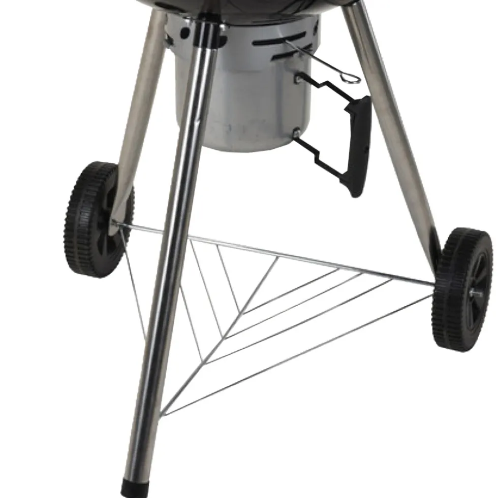 Kugelgrill fahrbar schwarz 53 cm - B-Ware