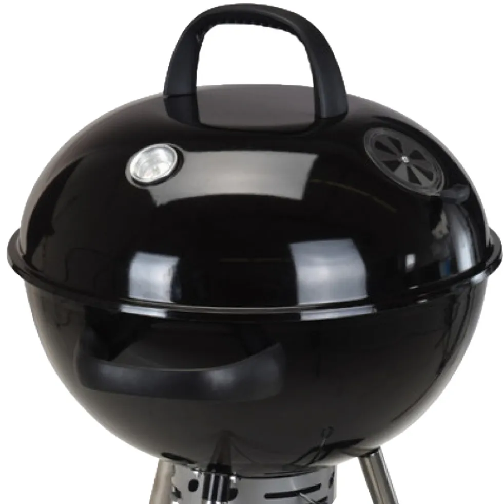 Kugelgrill fahrbar schwarz 53 cm - B-Ware