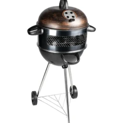 Kugelgrill "Margherita" fahrbar Metall Pizzastein