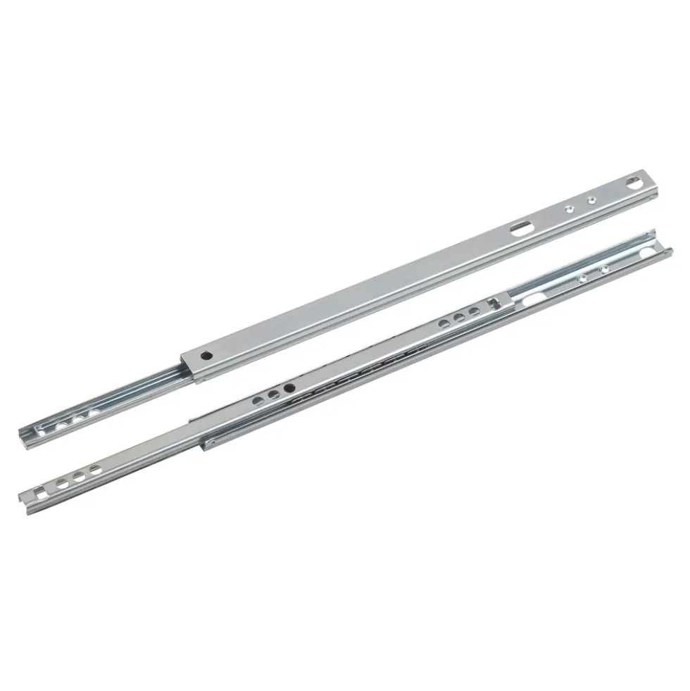 Kugelteilauszug 246mm 17mm Nut Stahl verzinkt