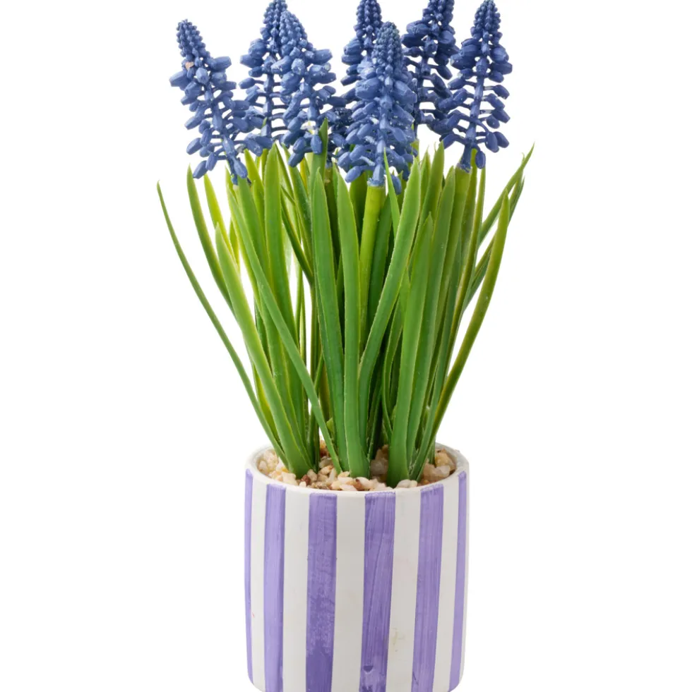 Kunstblume Lavendel im Topf, 4-fach sortiert