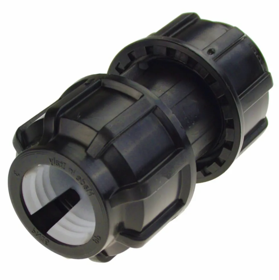 Kupplung 2xØ32mm aus PP-Kunststoff