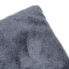 Kuscheldecke Flanell 150 x 200 cm aus Polyester in Anthrazit
