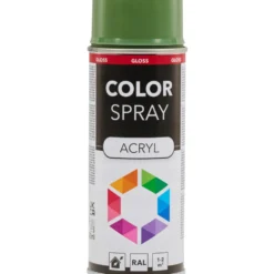 Lackspray glänzend 400 ml Acryl RAL 6011 resedagrün
