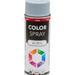 Lackspray glänzend 400 ml Acryl RAL 7001 silbergrau