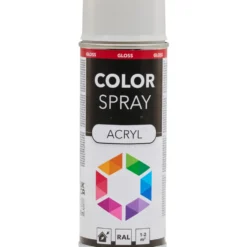 Lackspray glänzend 400 ml Acryl RAL 7035 lichtgrau