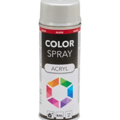 Lackspray glänzend 400 ml Acryl RAL9006 weißaluminium