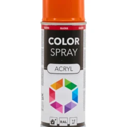 Lackspray glänzend 400 ml Acryl RAL 2004 reinorange