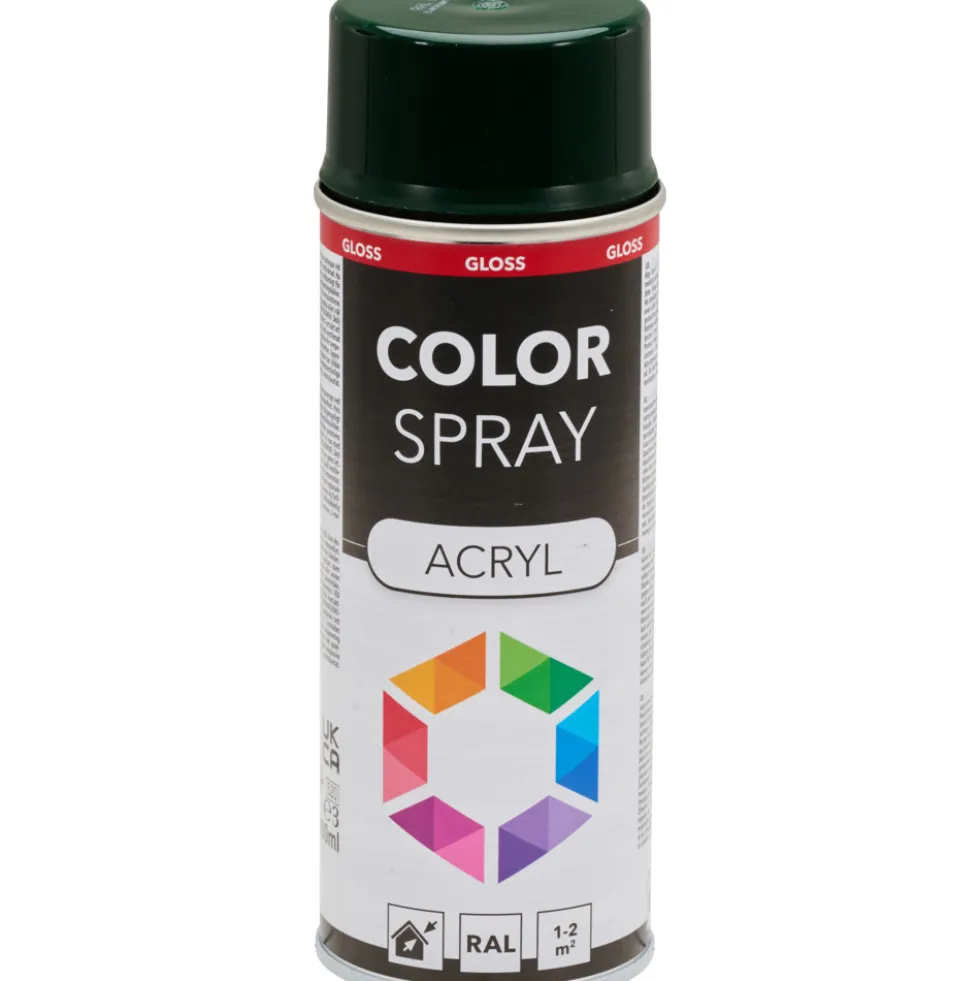 Lackspray glänzend 400 ml Acryl RAL6009 tannengrün