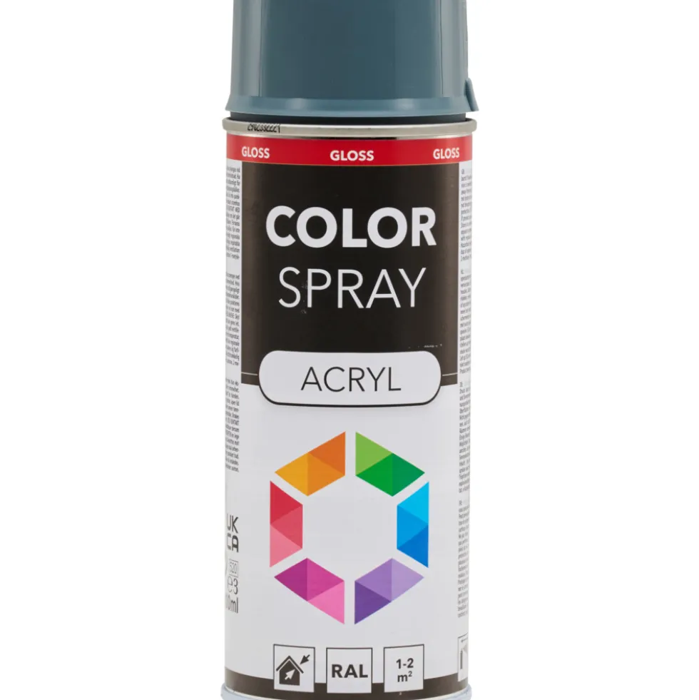 Lackspray glänzend 400 ml Acryl RAL 7031 blaugrau