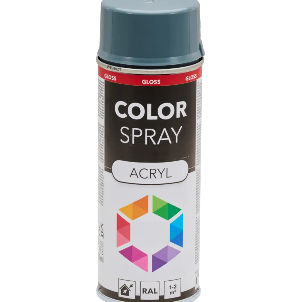 Lackspray glänzend 400 ml Acryl RAL 7031 blaugrau