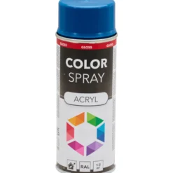 Lackspray glänzend 400 ml Acryl RAL 5017 verkehrsblau