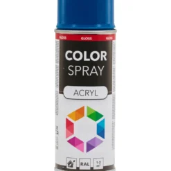 Lackspray glänzend 400 ml Acryl RAL 5017 verkehrsblau