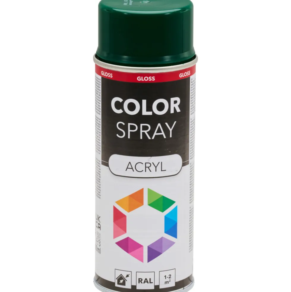 Lackspray glänzend 400 ml Acryl RAL 6005 moosgrün