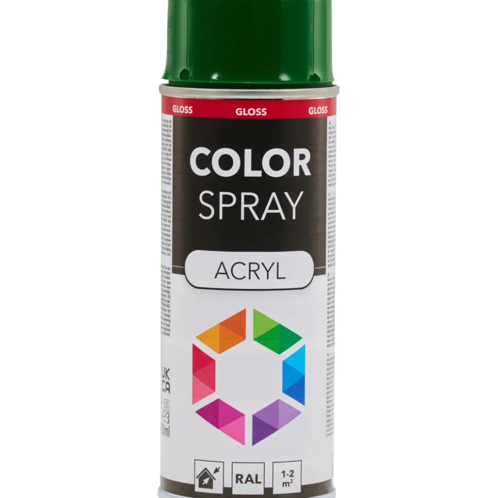 Lackspray glänzend 400 ml Acryl RAL 6002 laubgrün