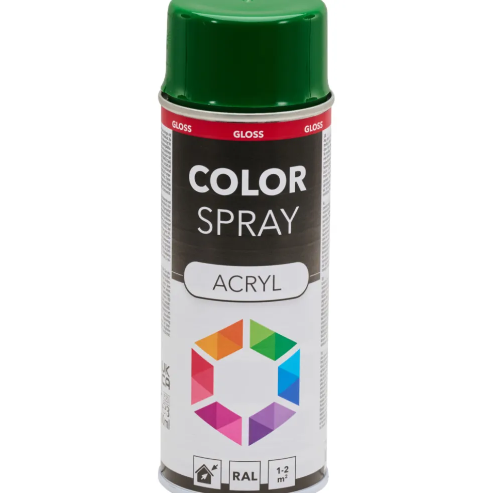 Lackspray glänzend 400 ml Acryl RAL 6002 laubgrün
