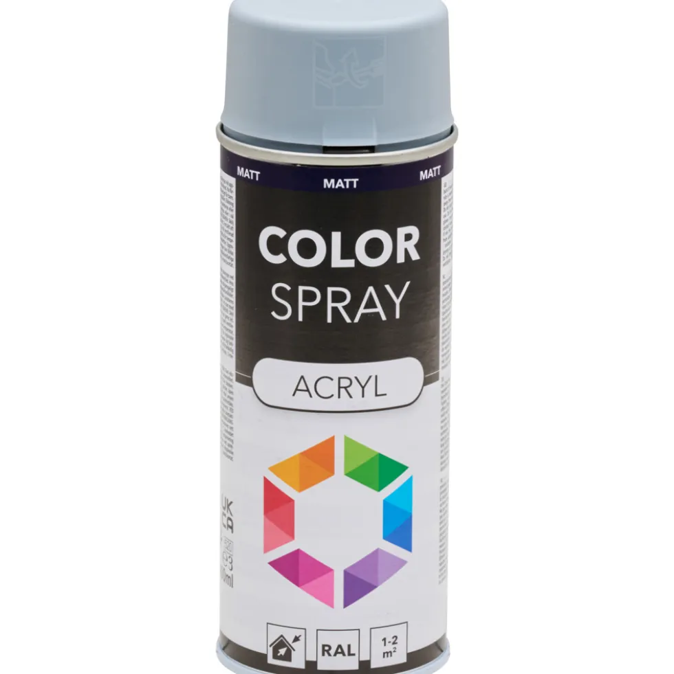 Lackspray matt 400 ml Acryl RAL7001M silbergrau