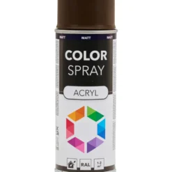 Lackspray matt 400 ml Acryl RAL 8014 sepiabraun