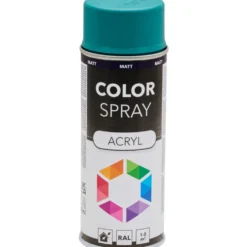 Lackspray matt 400 ml Acryl RAL 5021 wasserblau
