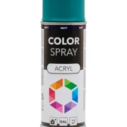 Lackspray matt 400 ml Acryl RAL 5021 wasserblau