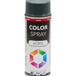 Lackspray 400 ml Acryl RAL7011 eisengrau