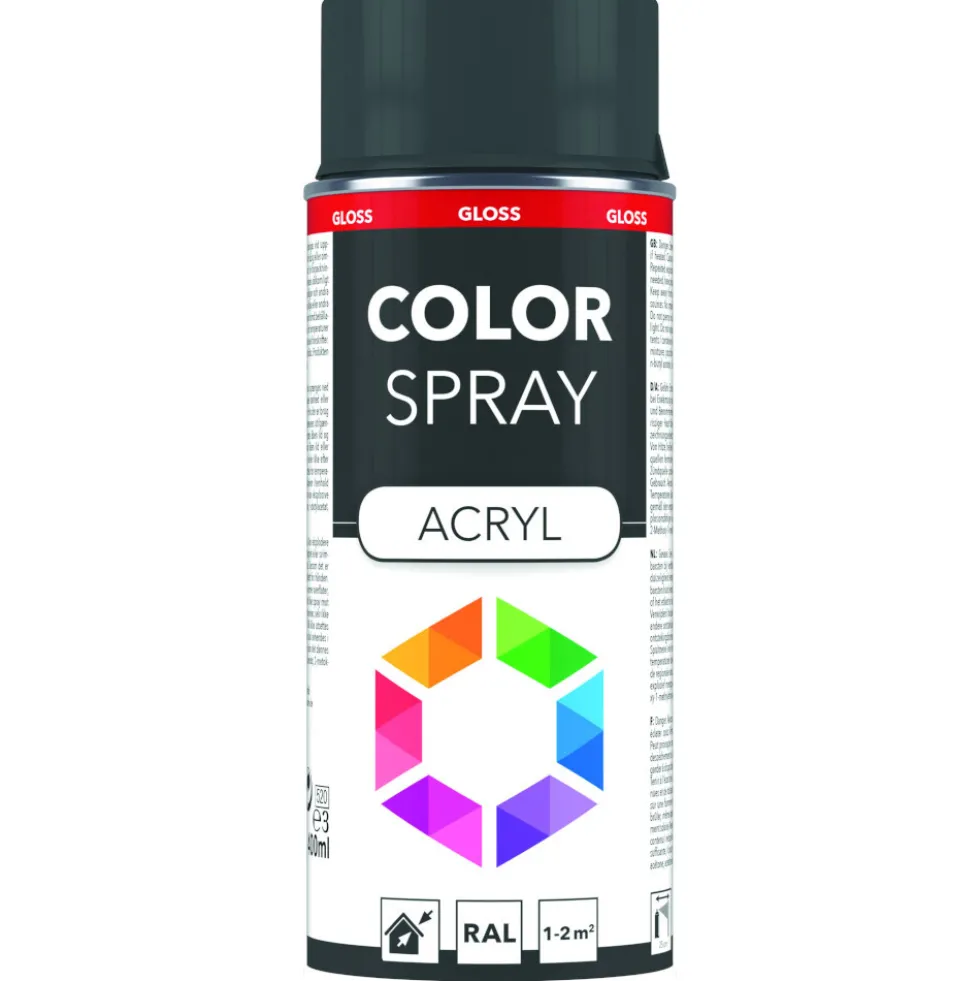 Lackspray 400 ml Acryl RAL7024 graphitgrau