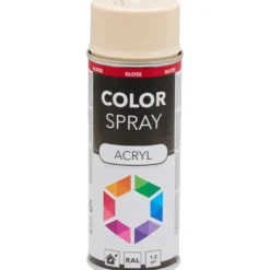 Lackspray 400 ml Acryl RAL1015 hell elfenbein